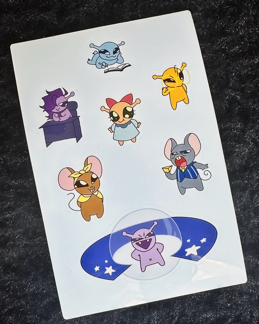 Gleeby Sticker Sheet