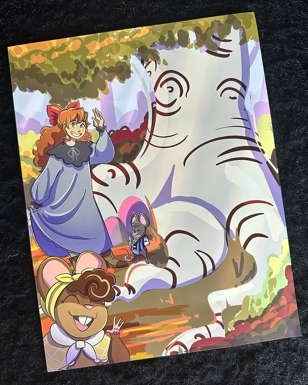 Maisie and the Great Big Oak Miniprint